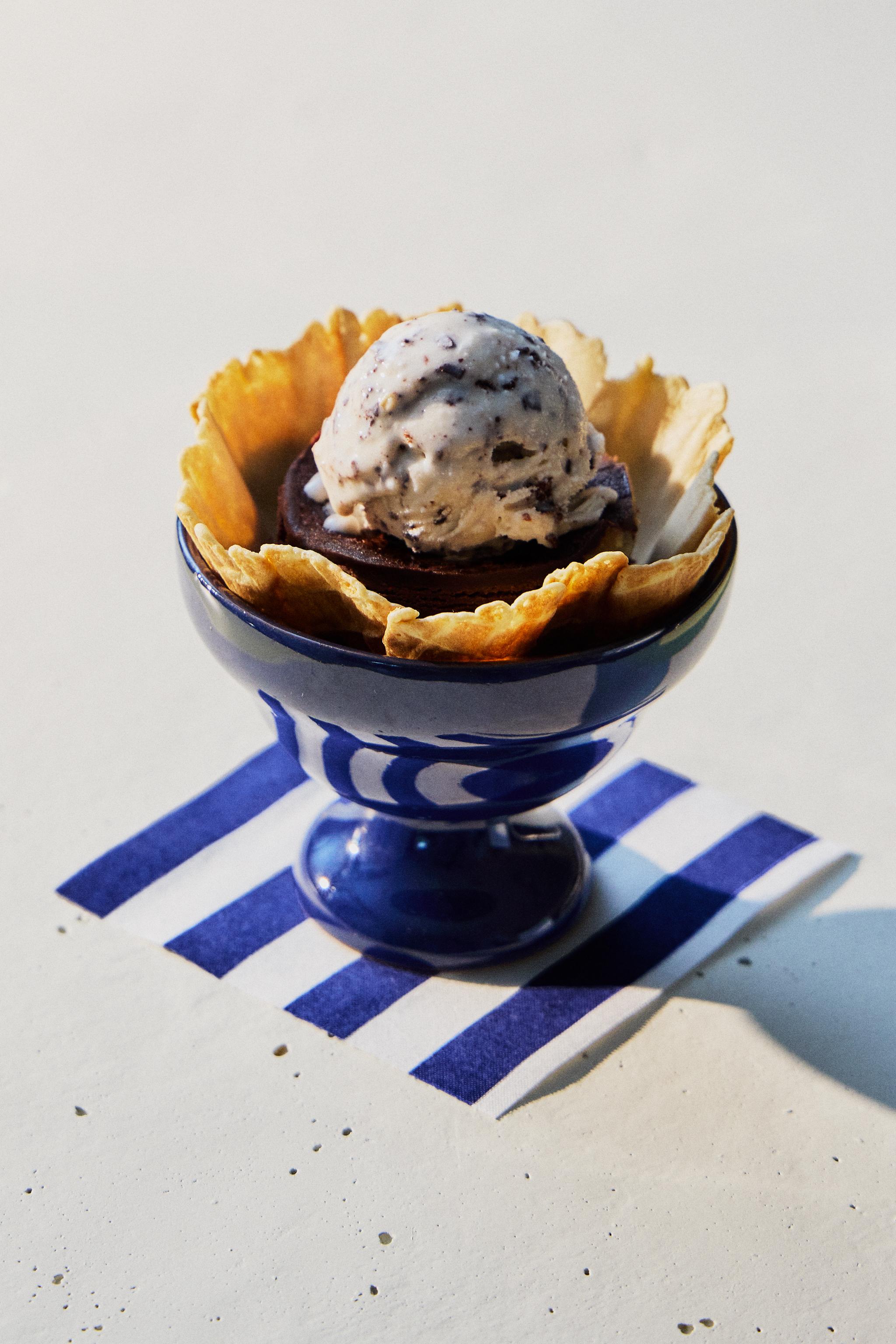 VERRE À GLACE TERRE CUITE